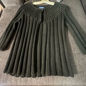 Simply Vera Vera Wang Forest Green Cardigan